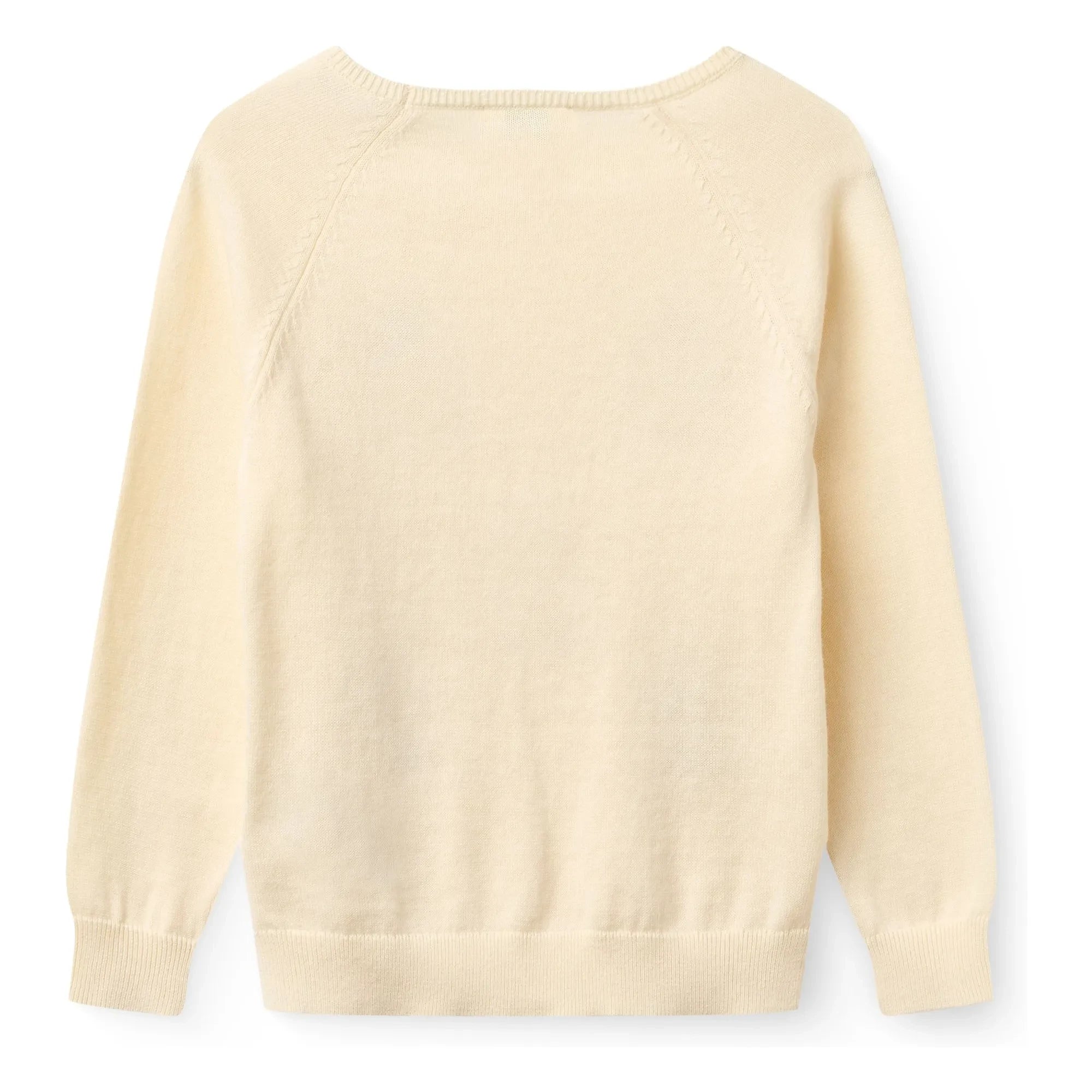 Copenhagen Colors - Kangaroos Pullover aus Bio-Baumwolle | Creme