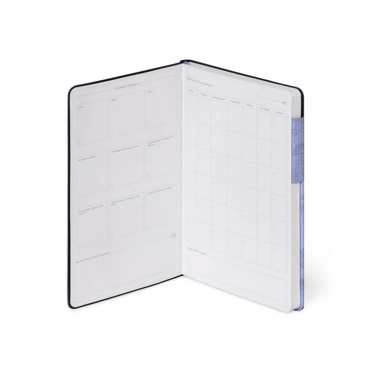 Legami - Dotted Defter ile Monochrome Yumuşak Kılıf - Cosmic Lilac - My Defter