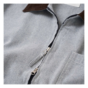 Universal Works - Veste Jean Recycled Bowl | Hellblau