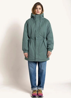Smallable Woman - Zebra mit recycelter Faser gefütterter Parka | Teal