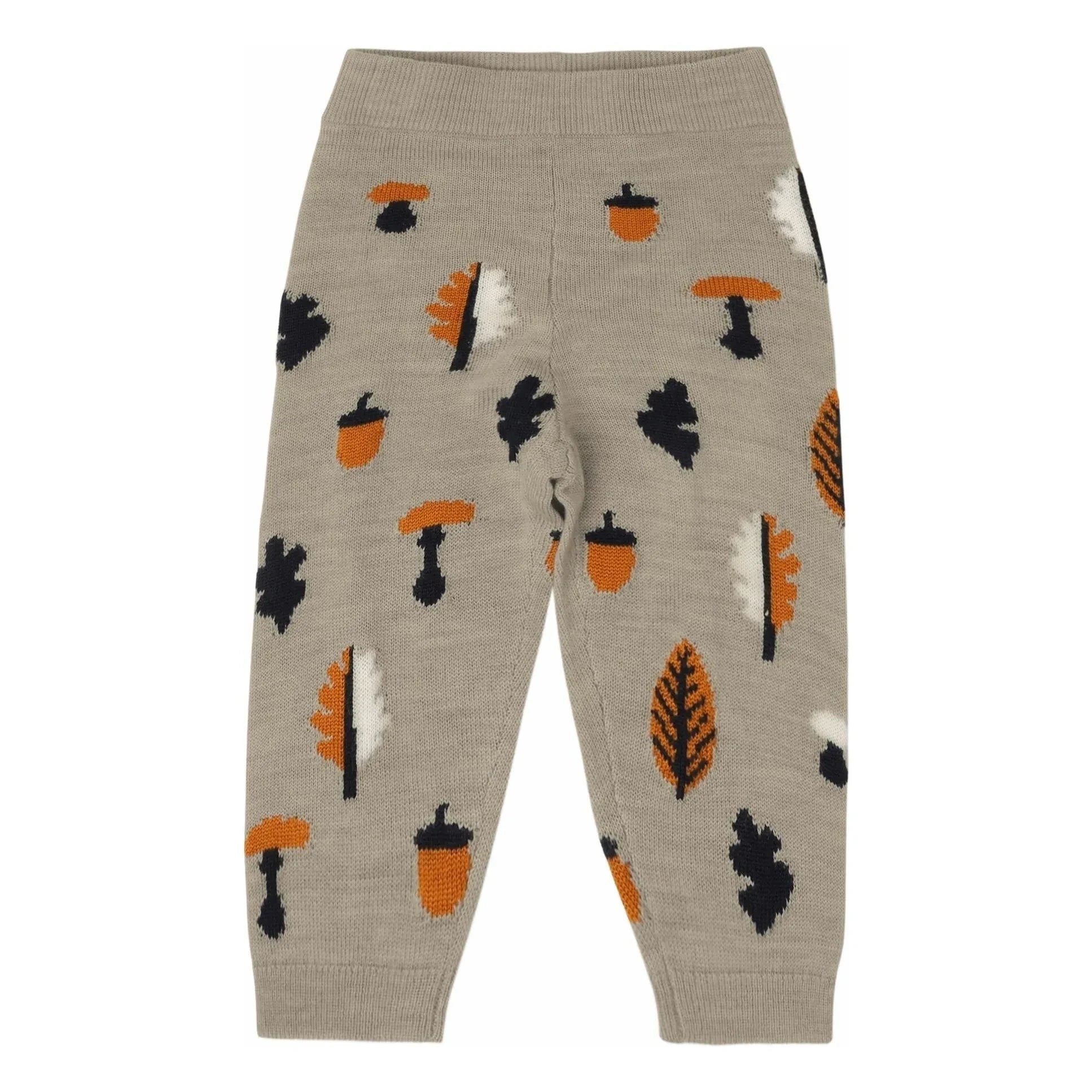 FUB - Jakarlı Merinos Yünlü Pantolonlar | Heather beige