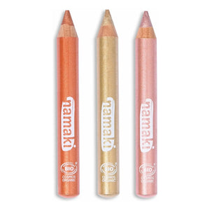 Namaki - Alltag Glitzerstifte - 3er Set | Gold