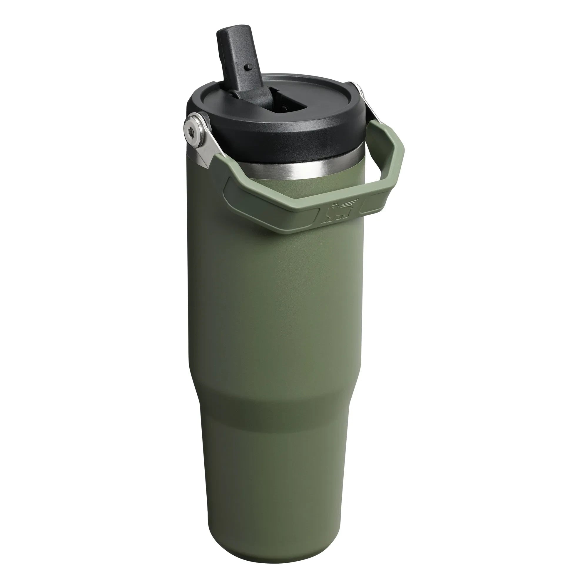 Stanley 1913 - Isolierter Thermobecher - IceFlow Flip Straw 2.0 | Chromgrün
