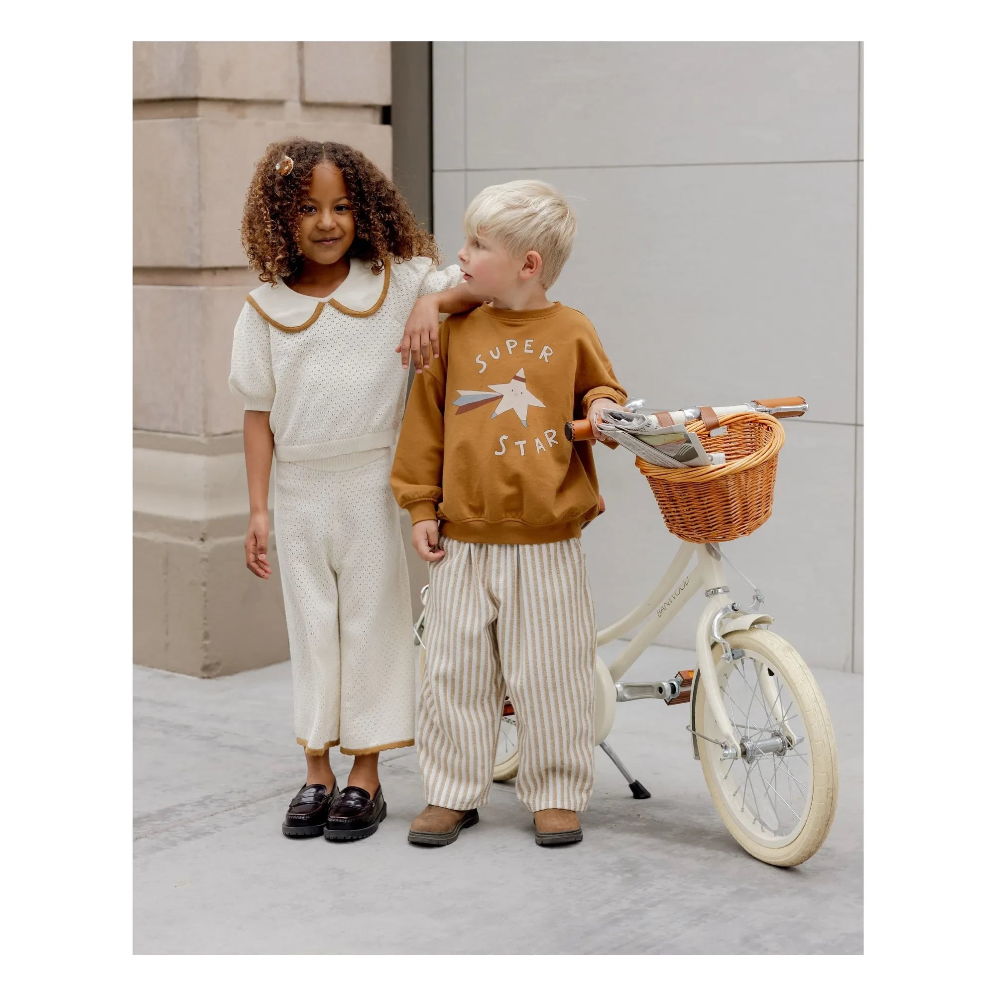 Rylee + Cru - Pointelle-Hose | Ecru
