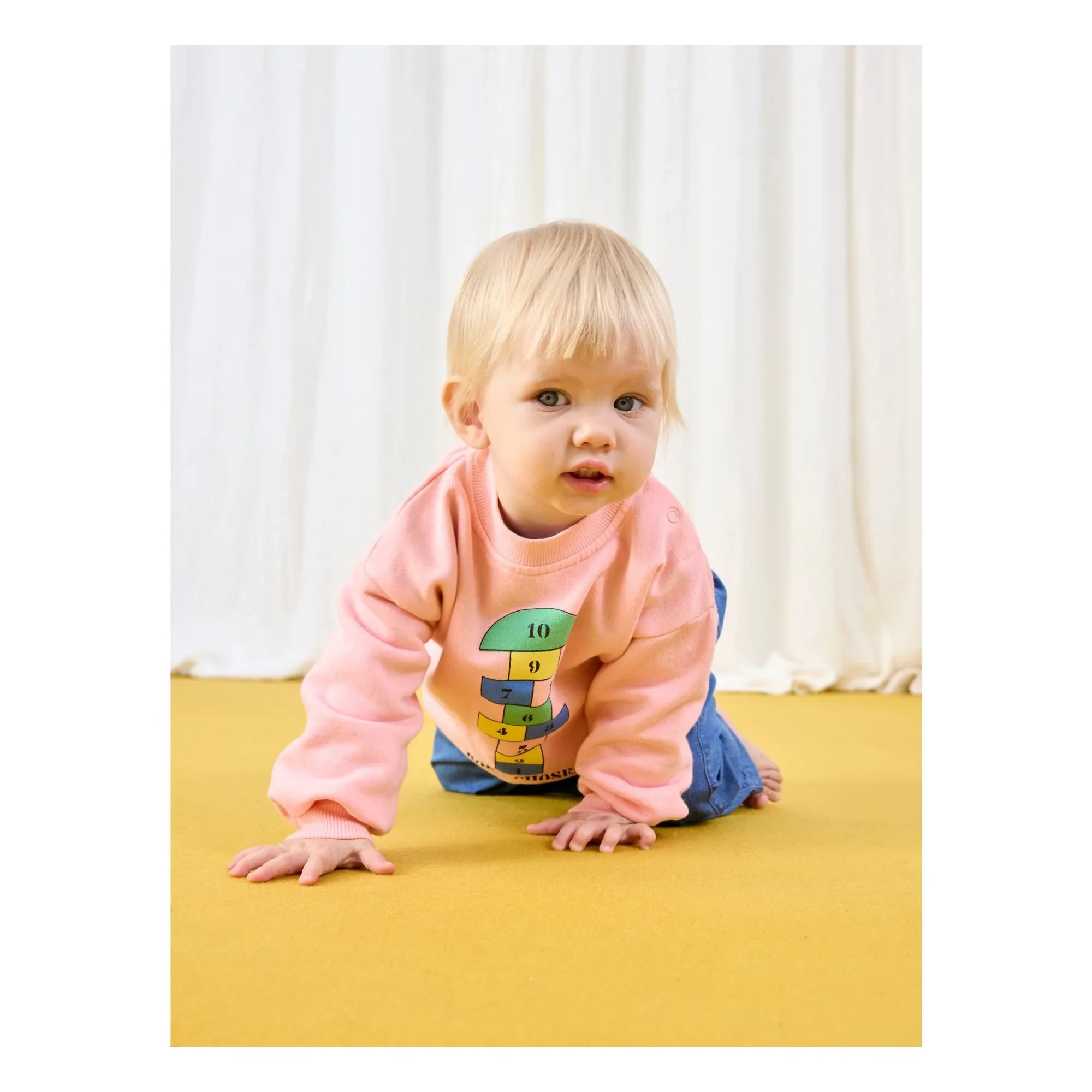 Bobo Choses - Marelle Bio-Baumwoll-Sweatshirt | Rosa