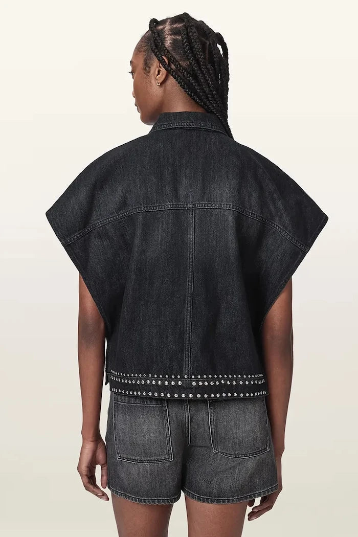 AllSaints Kadın Kot Gömlek ALBA