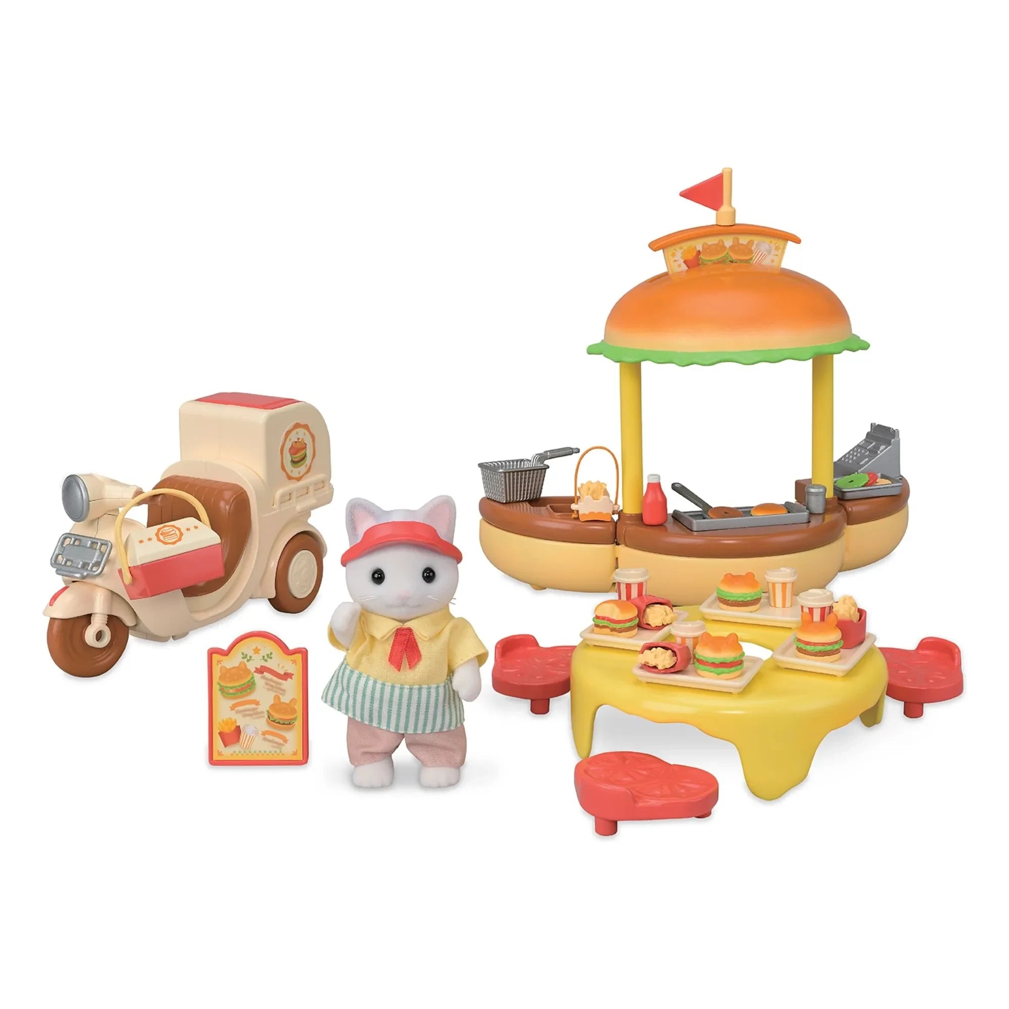 Sylvanian Families - Hamburgerstand