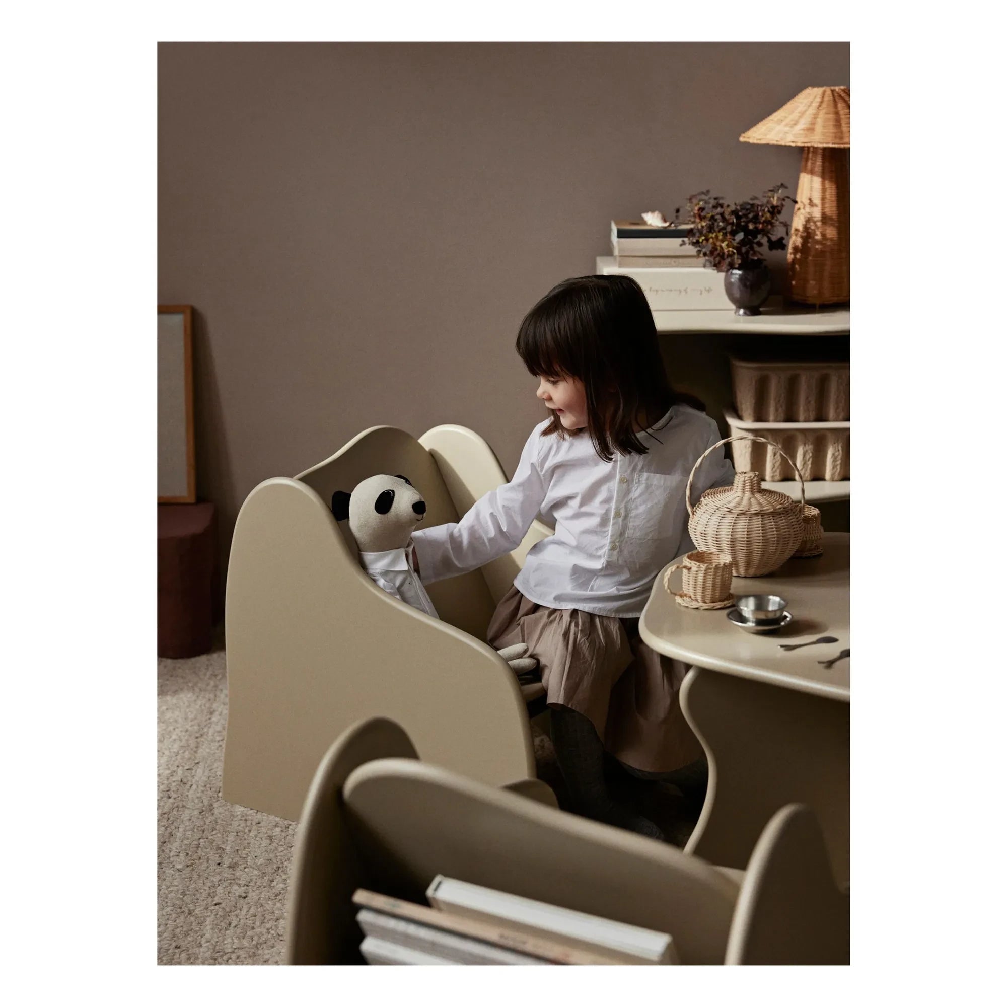 Ferm Living Kids - Rattan Teeservice | Natur