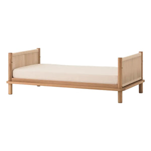Nobodinoz - Latitude 70x140 umwandelbares Babybett und Juniorbett-Verlängerung | Eiche