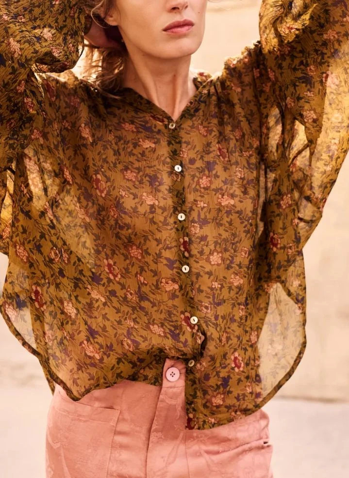 Mes Demoiselles - Ascent Bluse | Senf