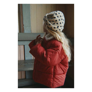 Konges Sløjd - Beanie Sherpa Jody Pois Geri Dönüştürülmüş Elyaf | Ekru