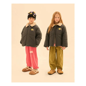 Jelly Mallow - Steppjacke mit Sternen | Schwarz