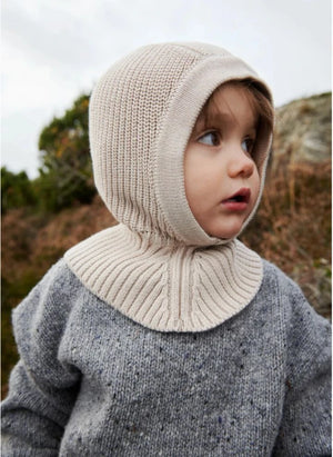 Liewood - Theodor Merino Wolle Balaklava | Creme
