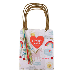 Meri Meri - I Believe in Unicorn Geschenktüten - 8er Set