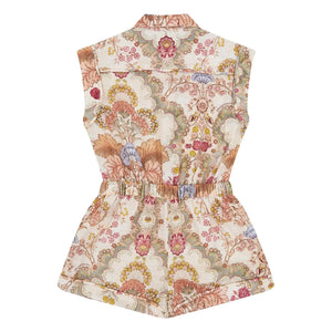 Zimmermann - Tagesshorts Overall Blumig | Creme