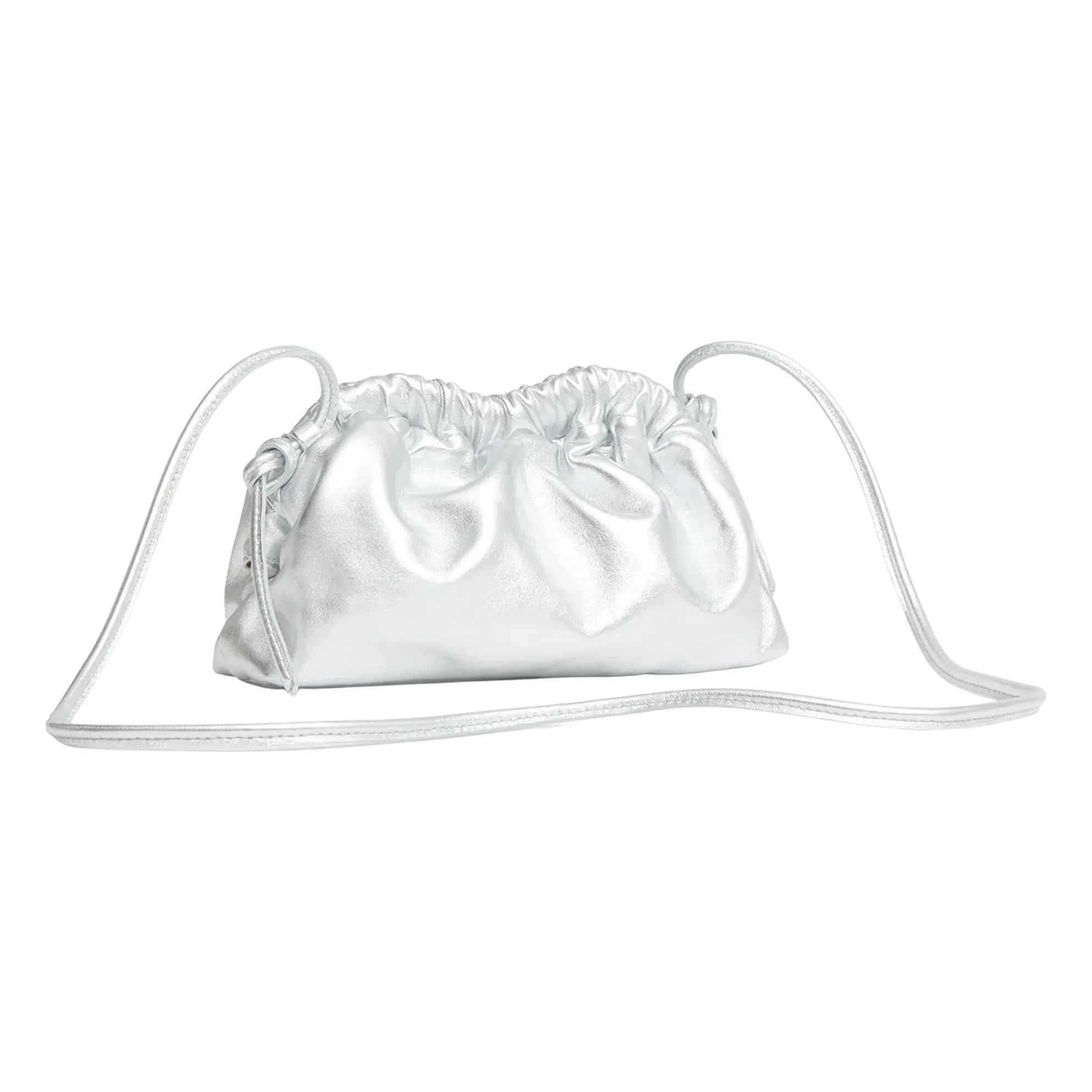 Mansur Gavriel - Mini Tasche Cloud Clutch | Silber