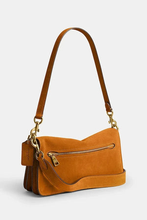 Coach kadın süet crossbody çanta Suade Tabby Shoulder Bag 26