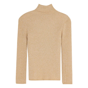 Bellerose - Anolux Lurex Rollkragen | Sand