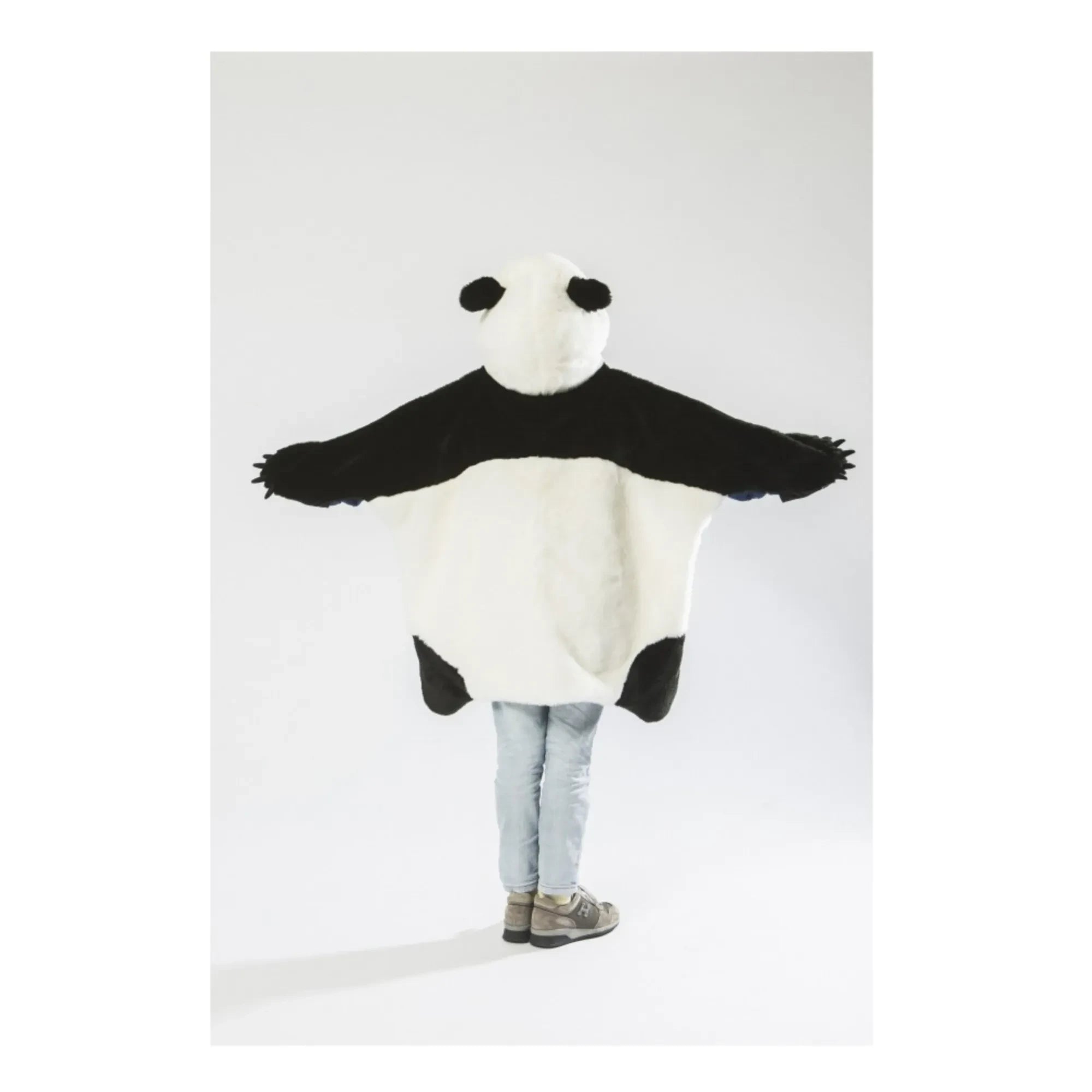 Wild & Soft - Panda-Kostüm | Schwarz/Weiß