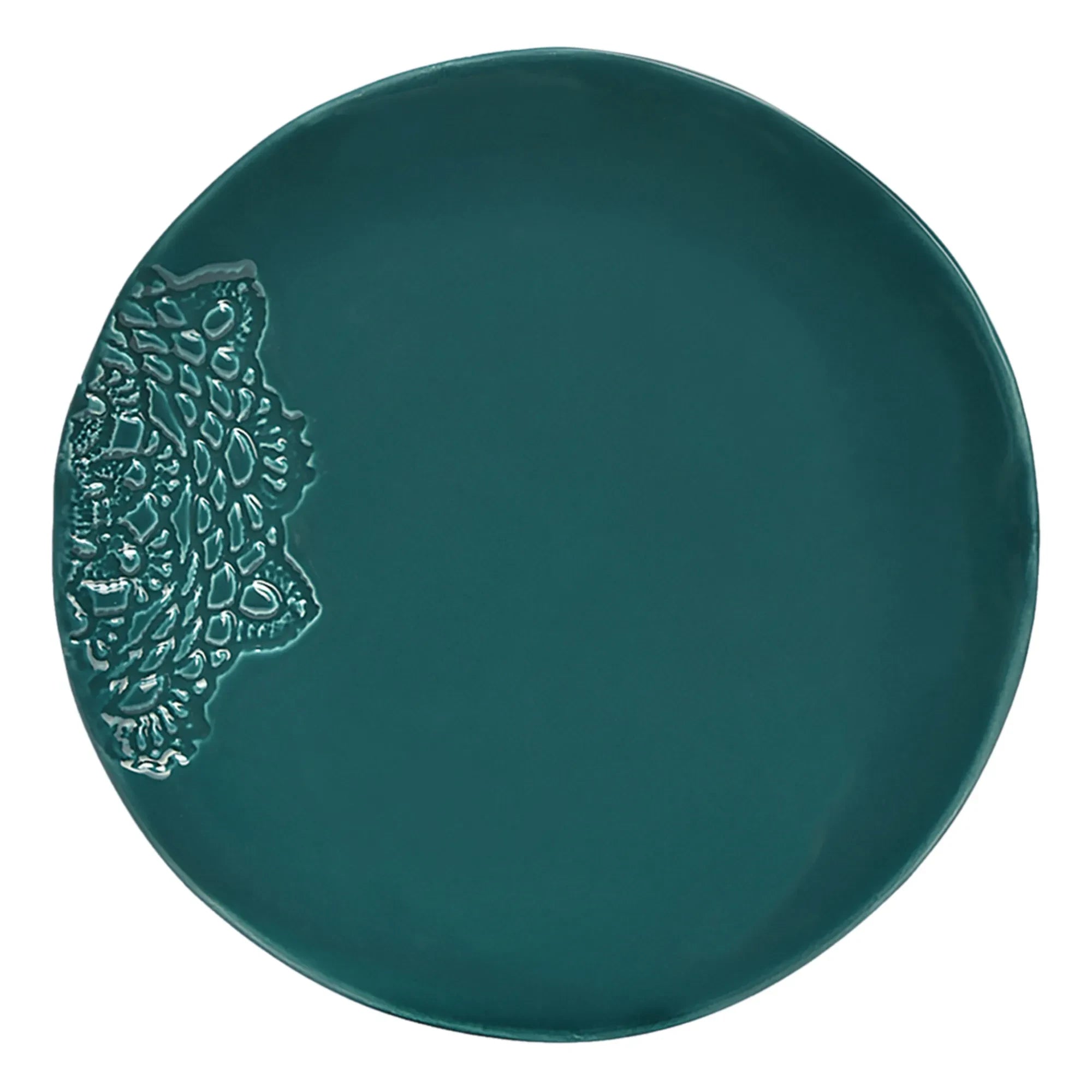 Maison Vessel – Blanca Häkelspitzenteller – 2er-Set | Jade