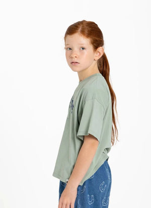 Hundred Pieces - Luna Blueberry T-Shirt | Grün