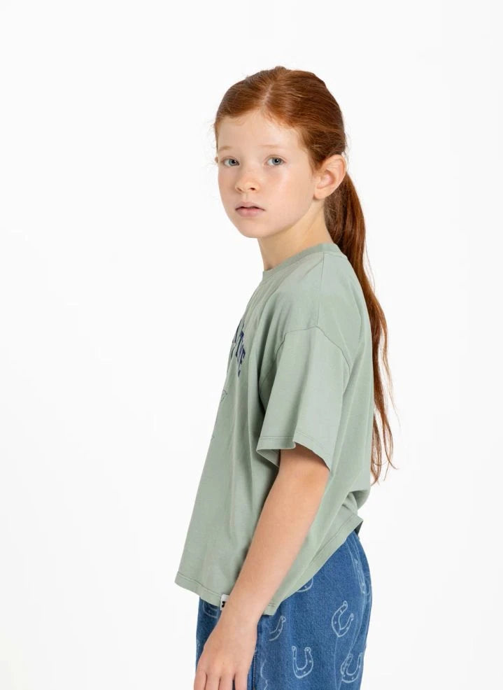 Hundred Pieces - Luna Blueberry T-Shirt | Grün