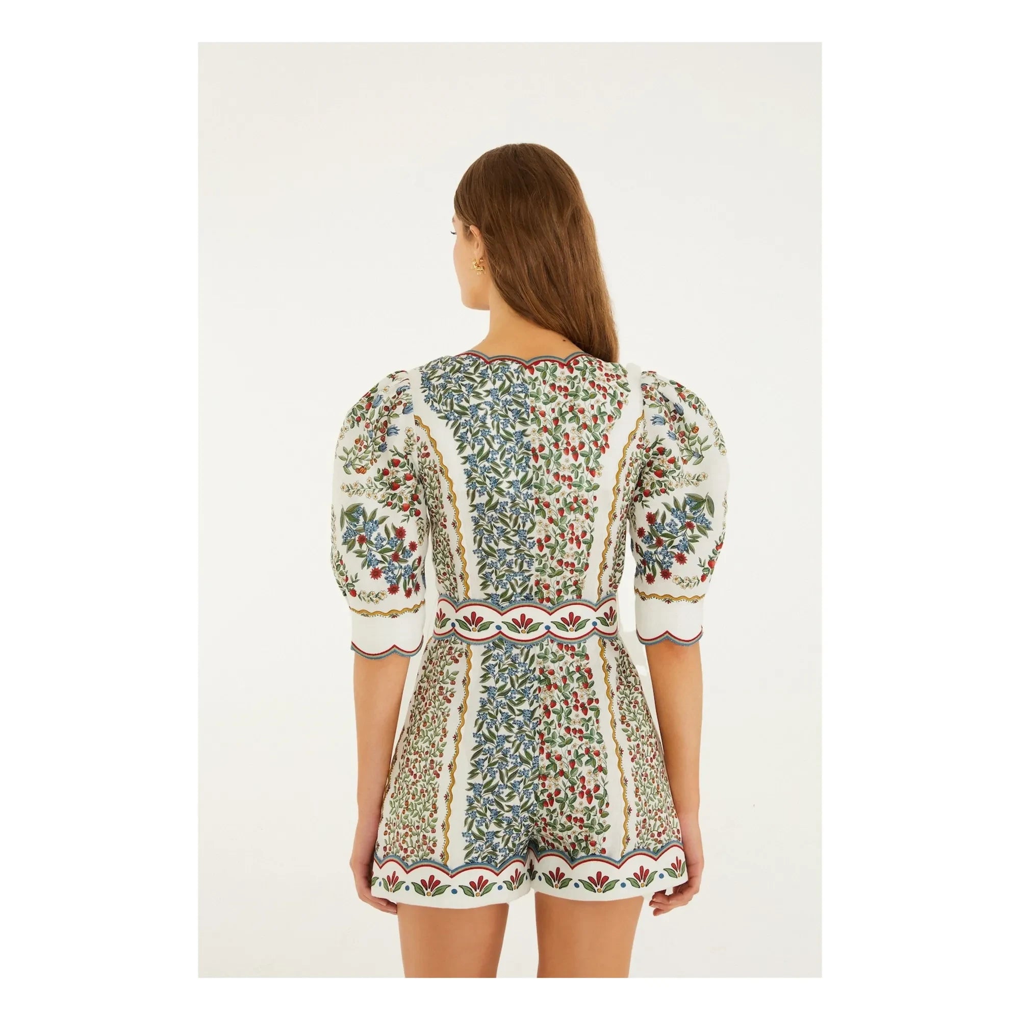 Farm Rio - Fruit Beauty Jumpsuit | Weiß