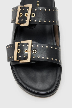 AllSaints Magda Stud Sandal Deri Terlik