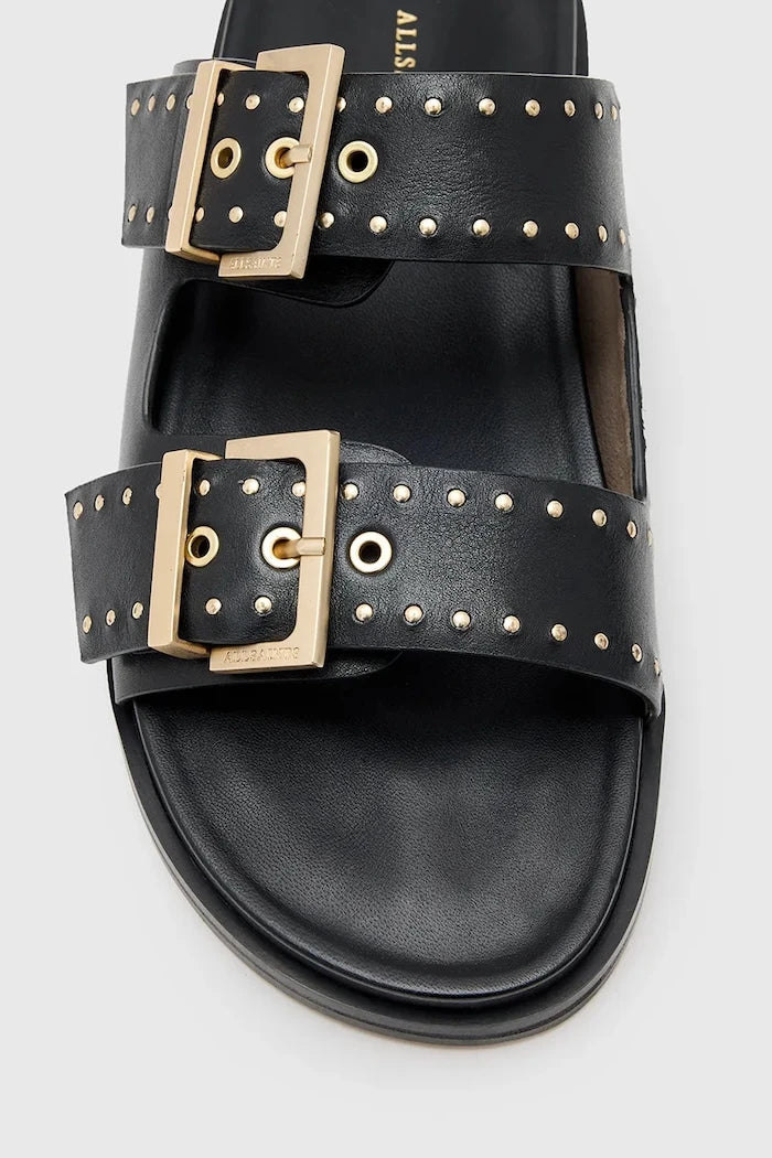 AllSaints Magda Stud Sandal Deri Terlik