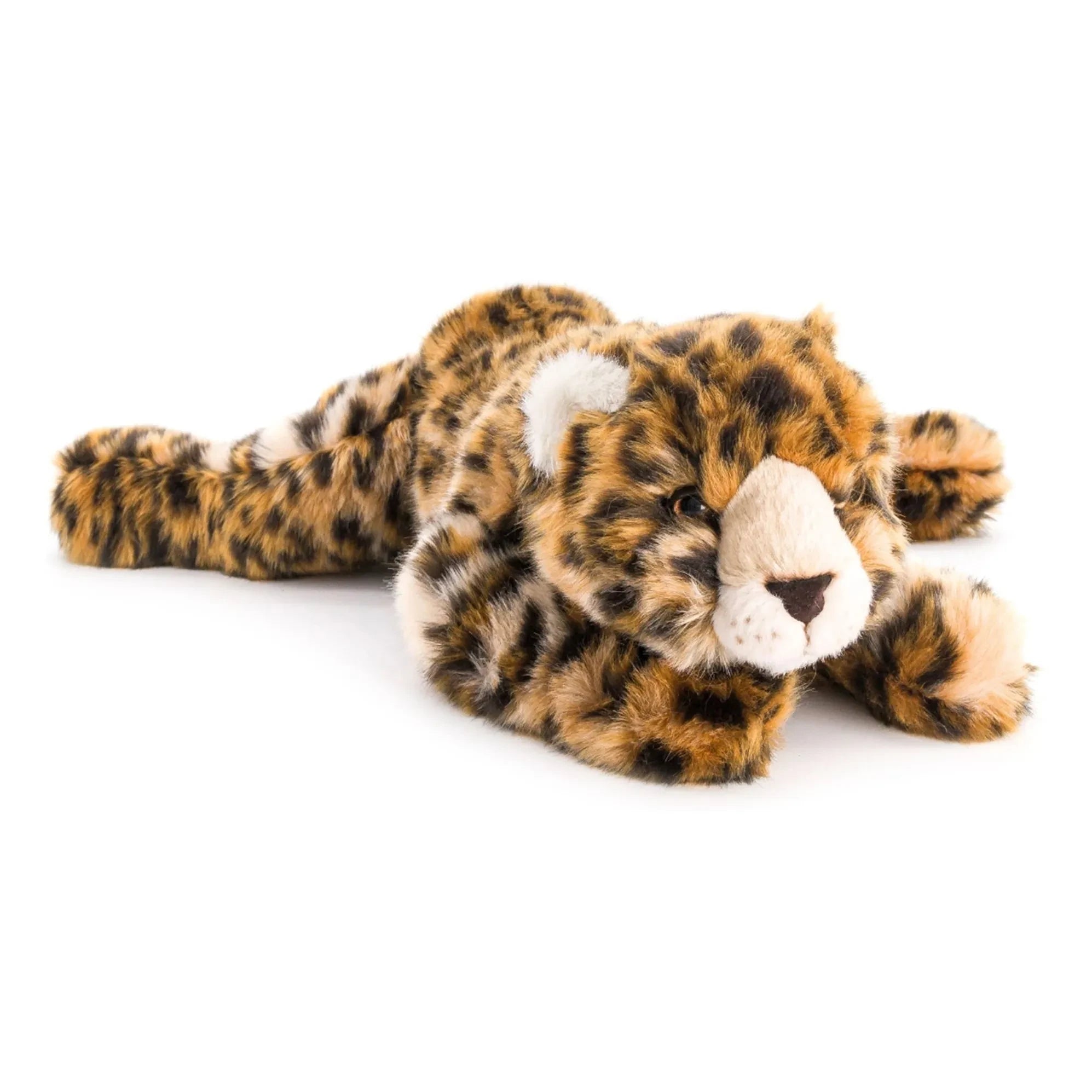 La Pelucherie - Plüsch Leopard Sasha 35 cm | Braun