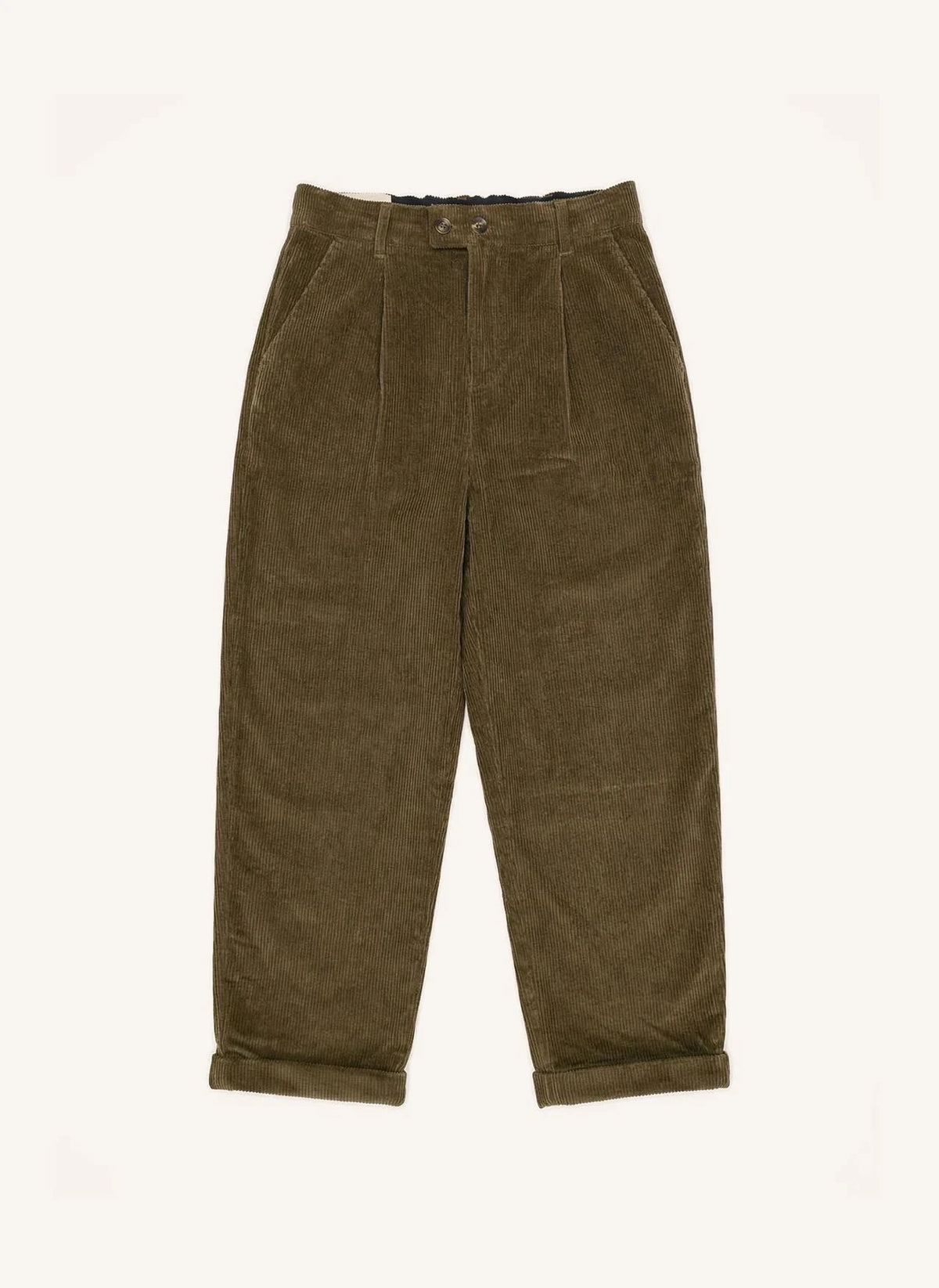 Leon & Harper - Bronz Kadife Pantolon