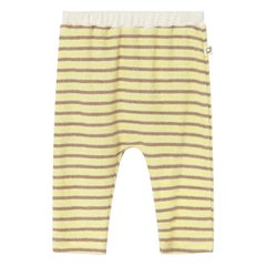 Cozmo - Jasper Gestreifte Terry Leggings | Gelb