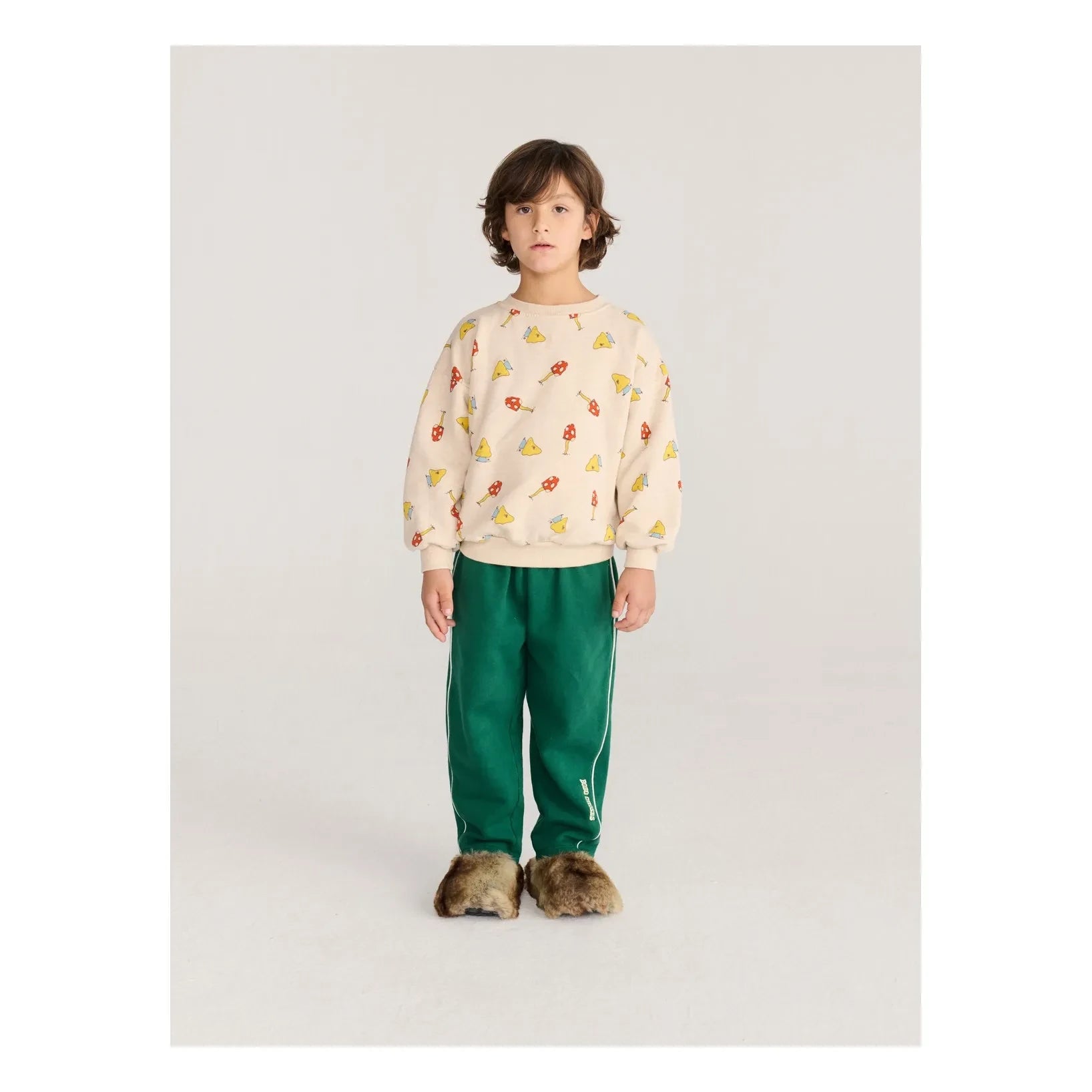 Bobo Choses - Mantar Sweat Organik Pamuk | Ekru