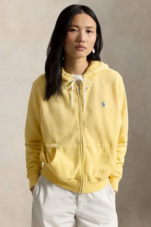 Polo Ralph Lauren Kadın Kapüşonlu Fermuarlı Pamuklu Sweatshirt