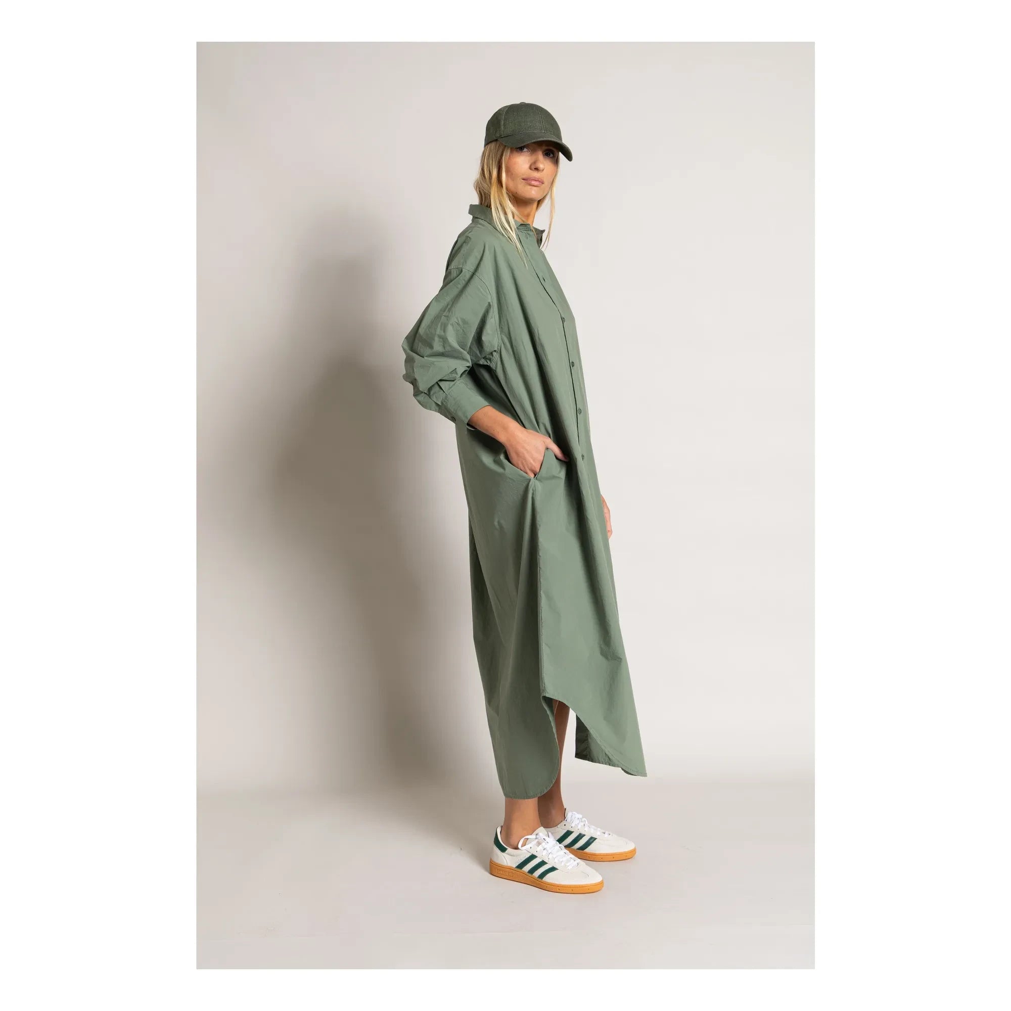 Smallable Woman - Melissa Hemdblusenkleid | Khaki