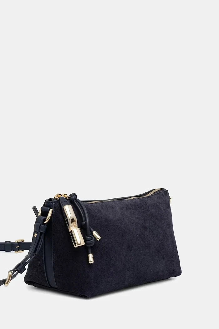 Furla kadın süet crossbody çanta