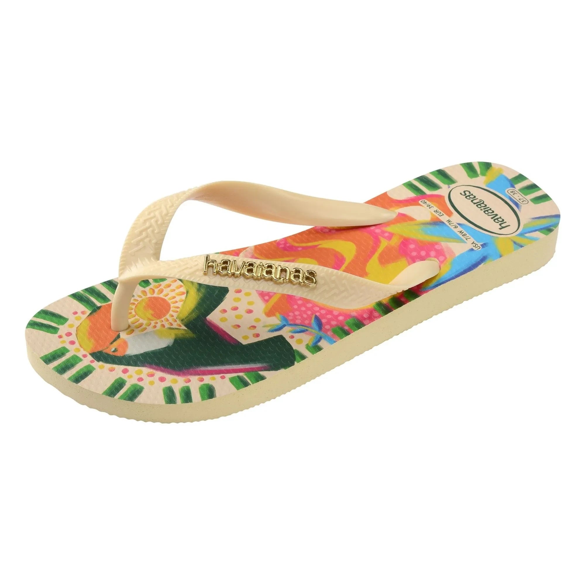 Havaianas – Top Ginga Bossa Zehentrenner | Creme