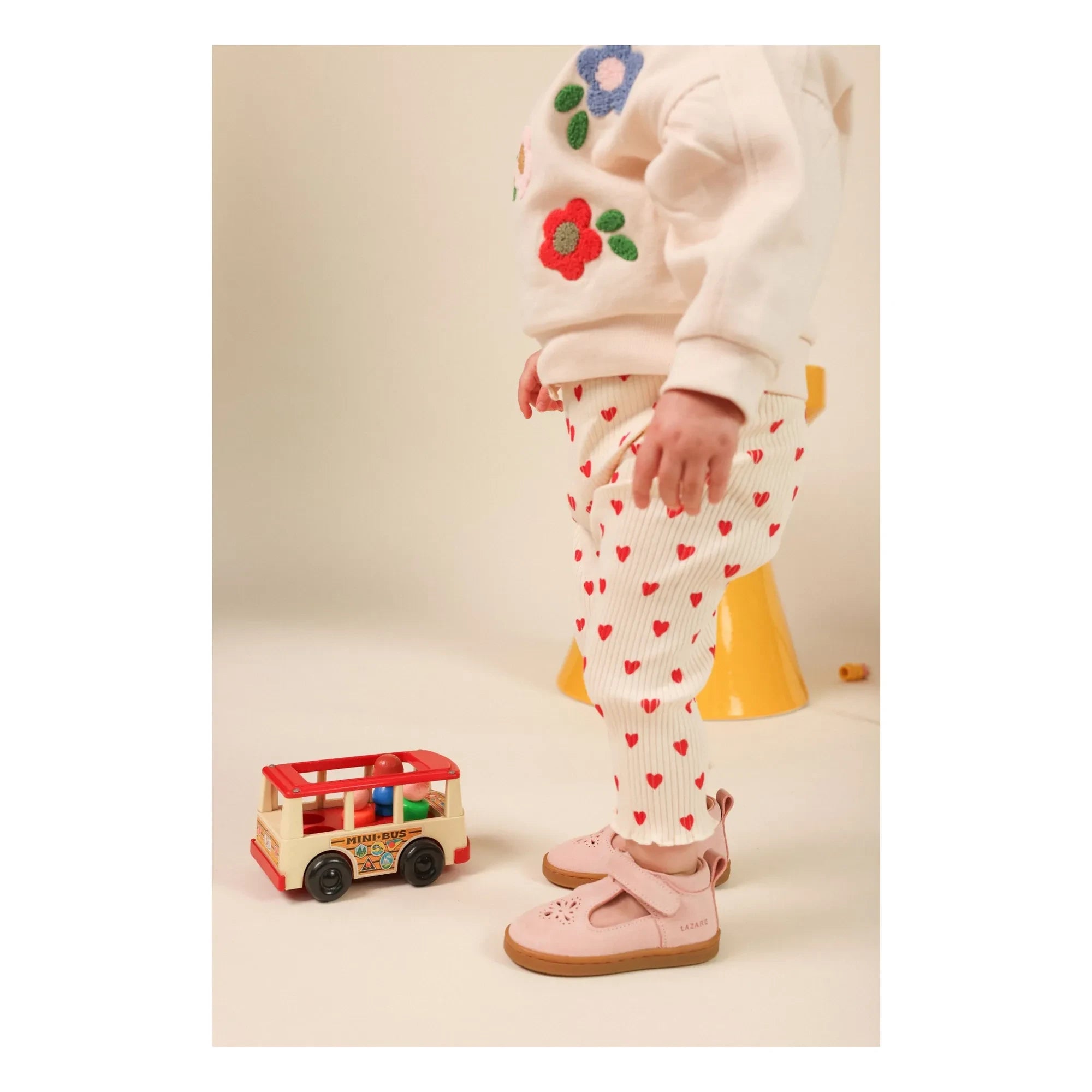 Lazare - Babies Pia Etoile Wildleder | Puderrosa
