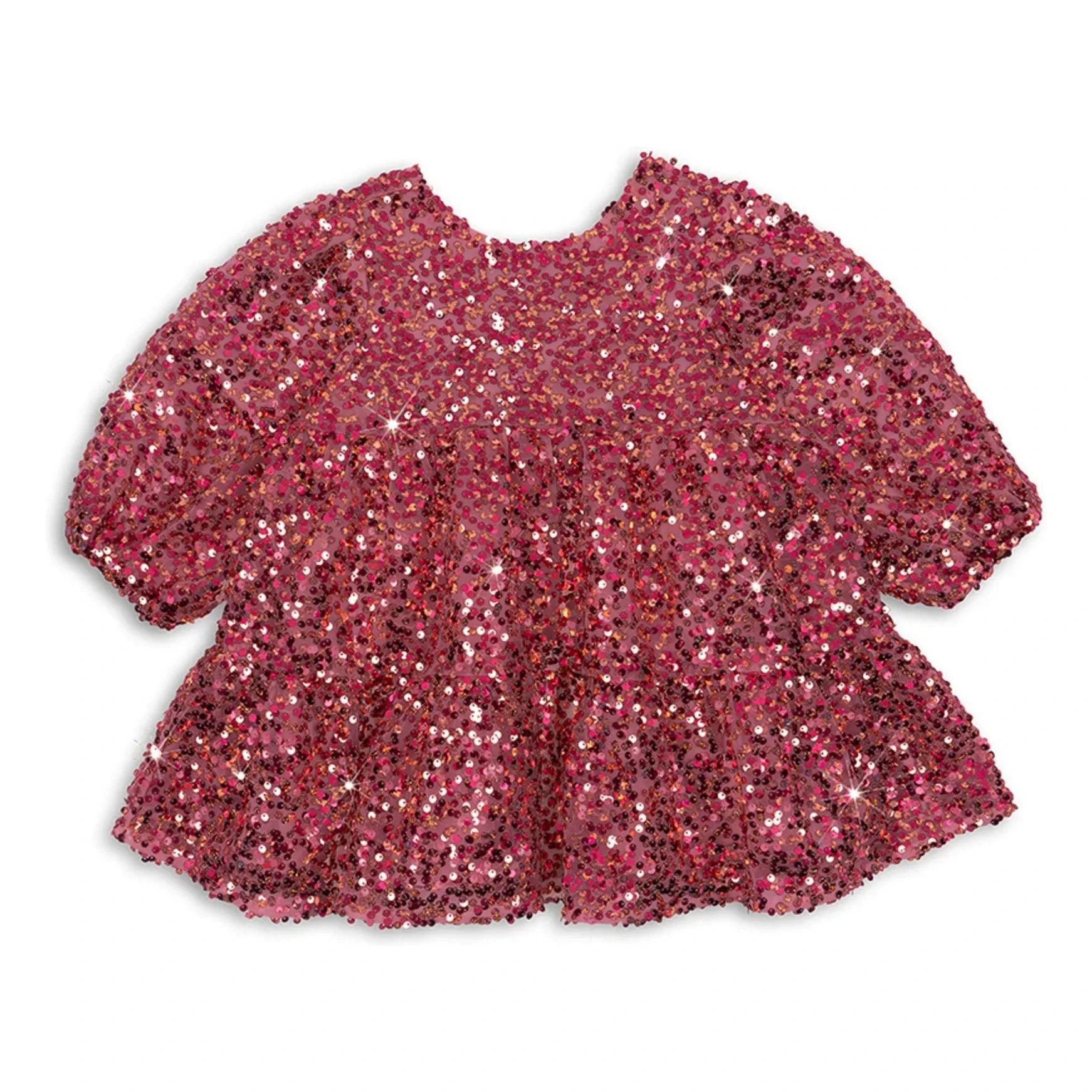 Konges Sløjd - Lila Paillettenkleid | Rot