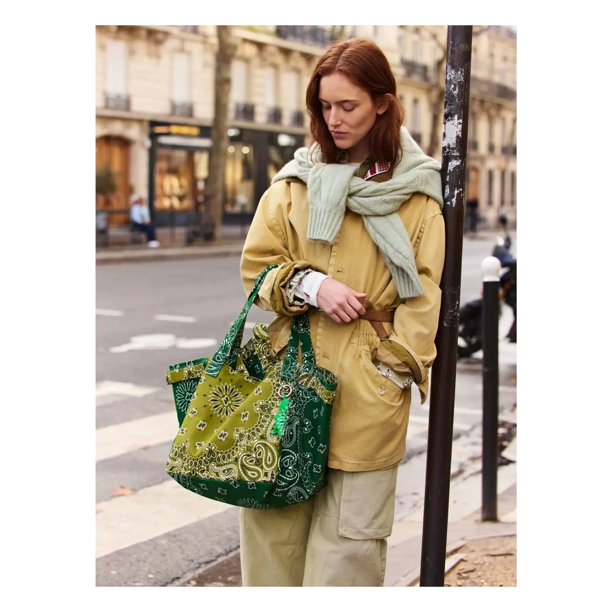 Call it by your name – Grüne Picknicktasche