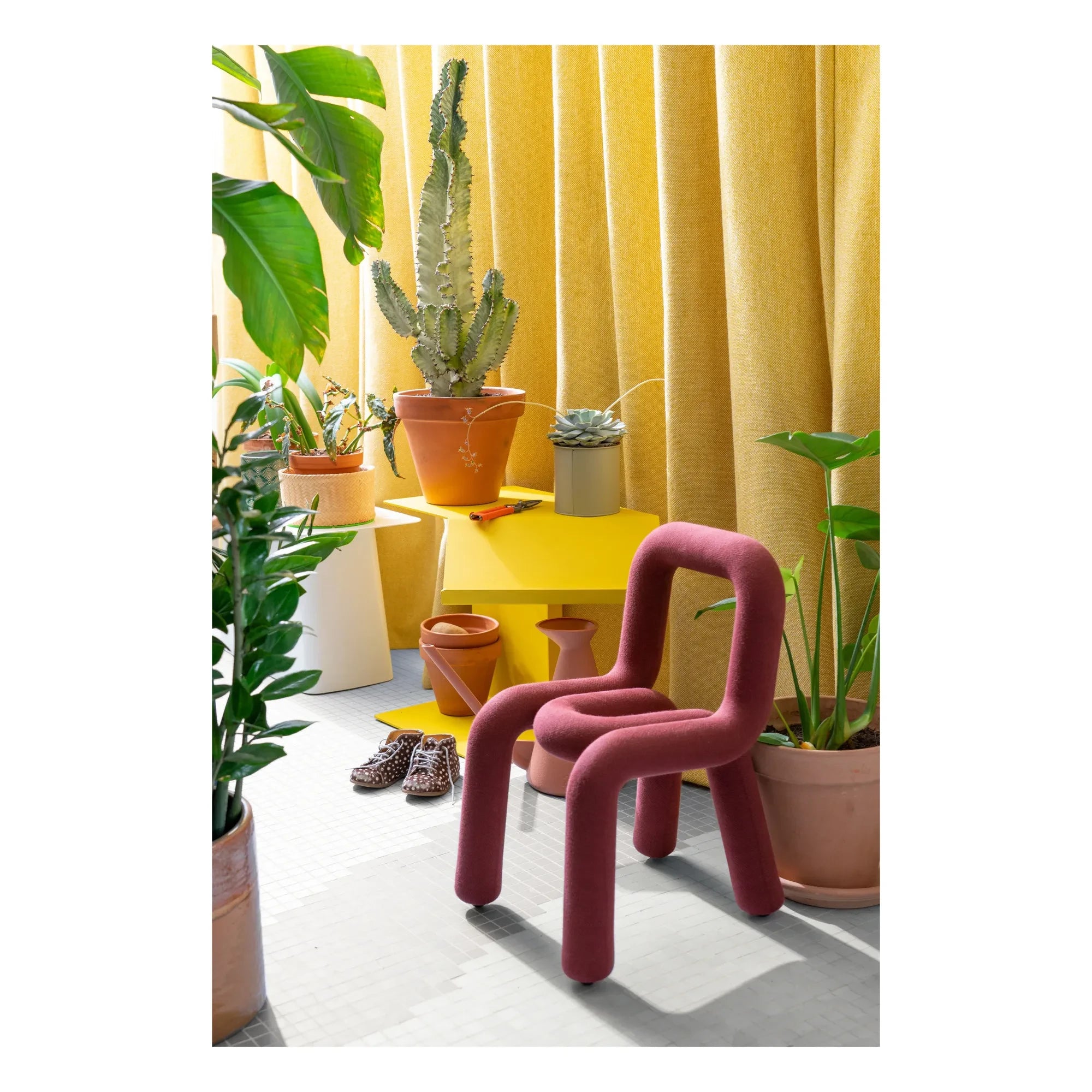 Moustache - Mini Bold Stuhl | Braun
