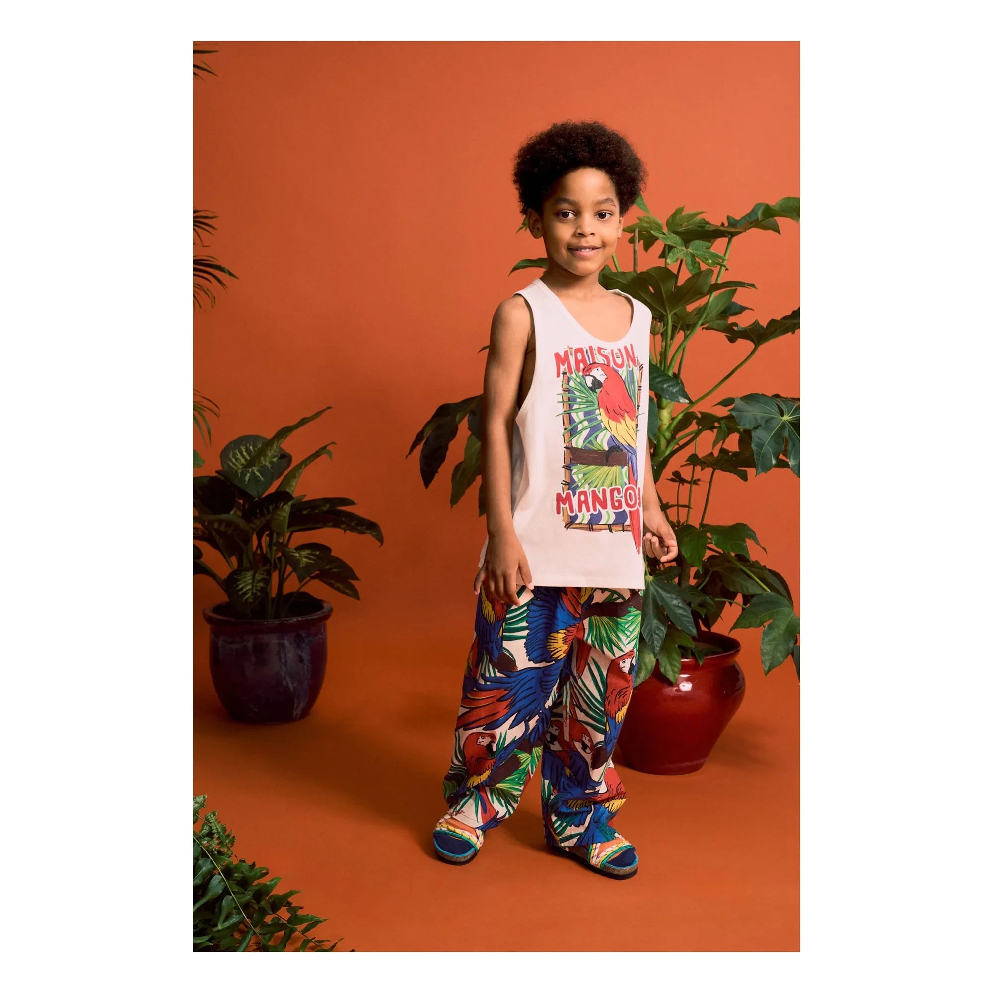Maison Mangostan - Parrot Pantolon | Mavi