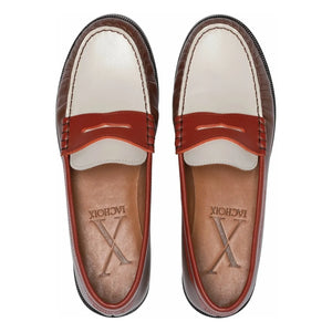 Lachoix - Penny Tricolor Loafer | Braun