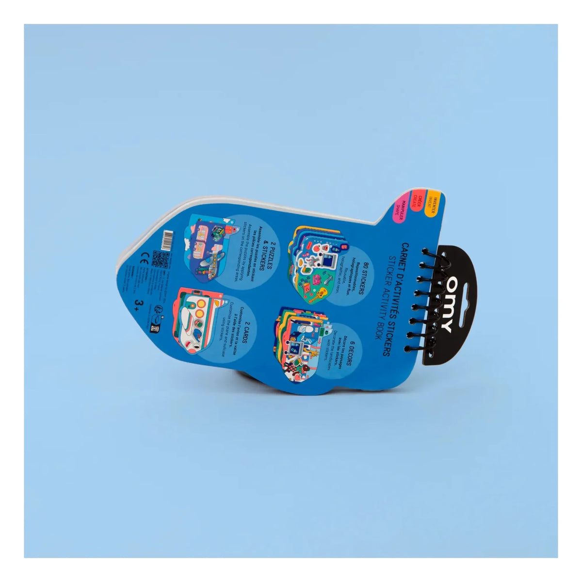 Omy - Vroom Sticker Aktivitätsbuch
