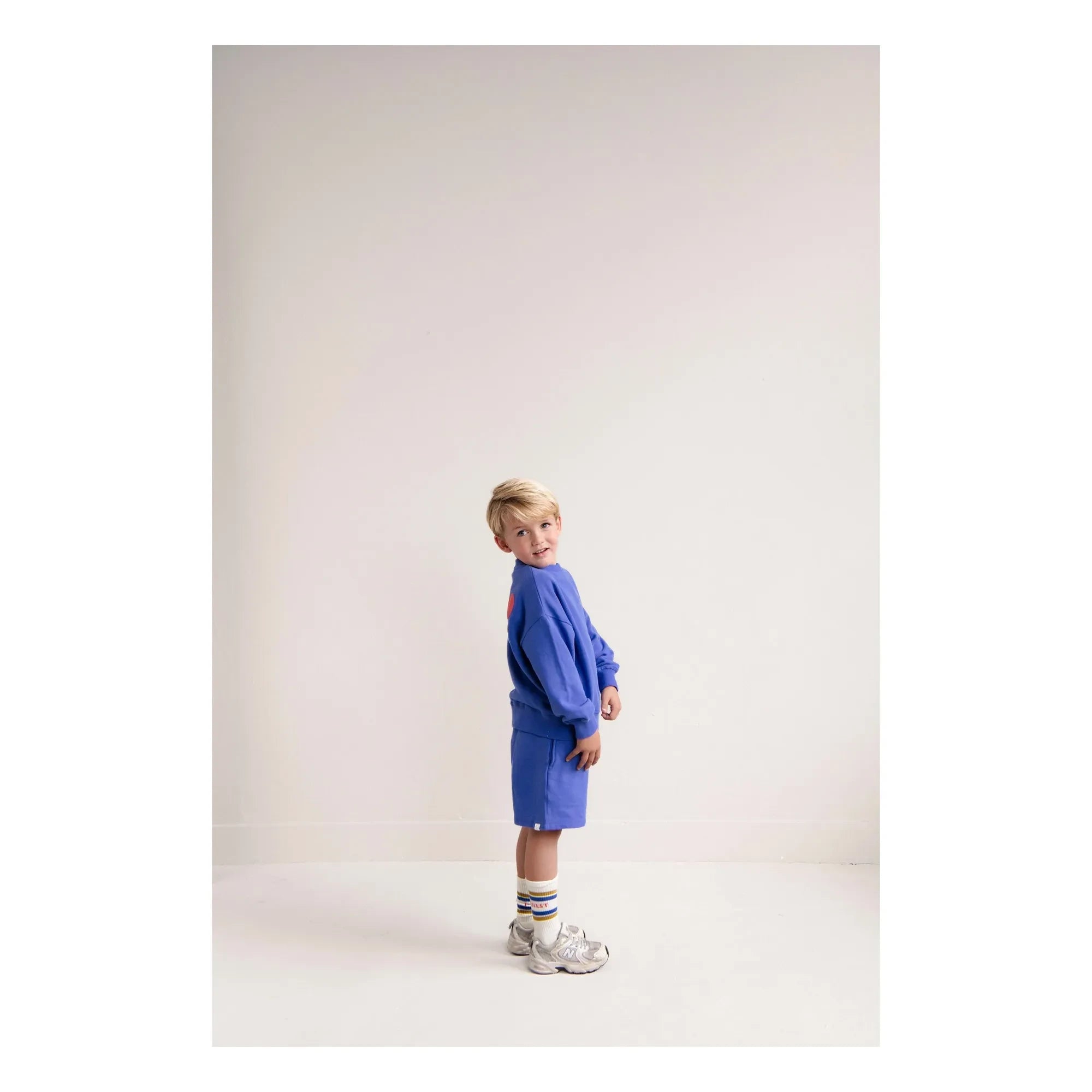 Jenest - Jack Sweatshirt Bio-Baumwolle | Kobalt