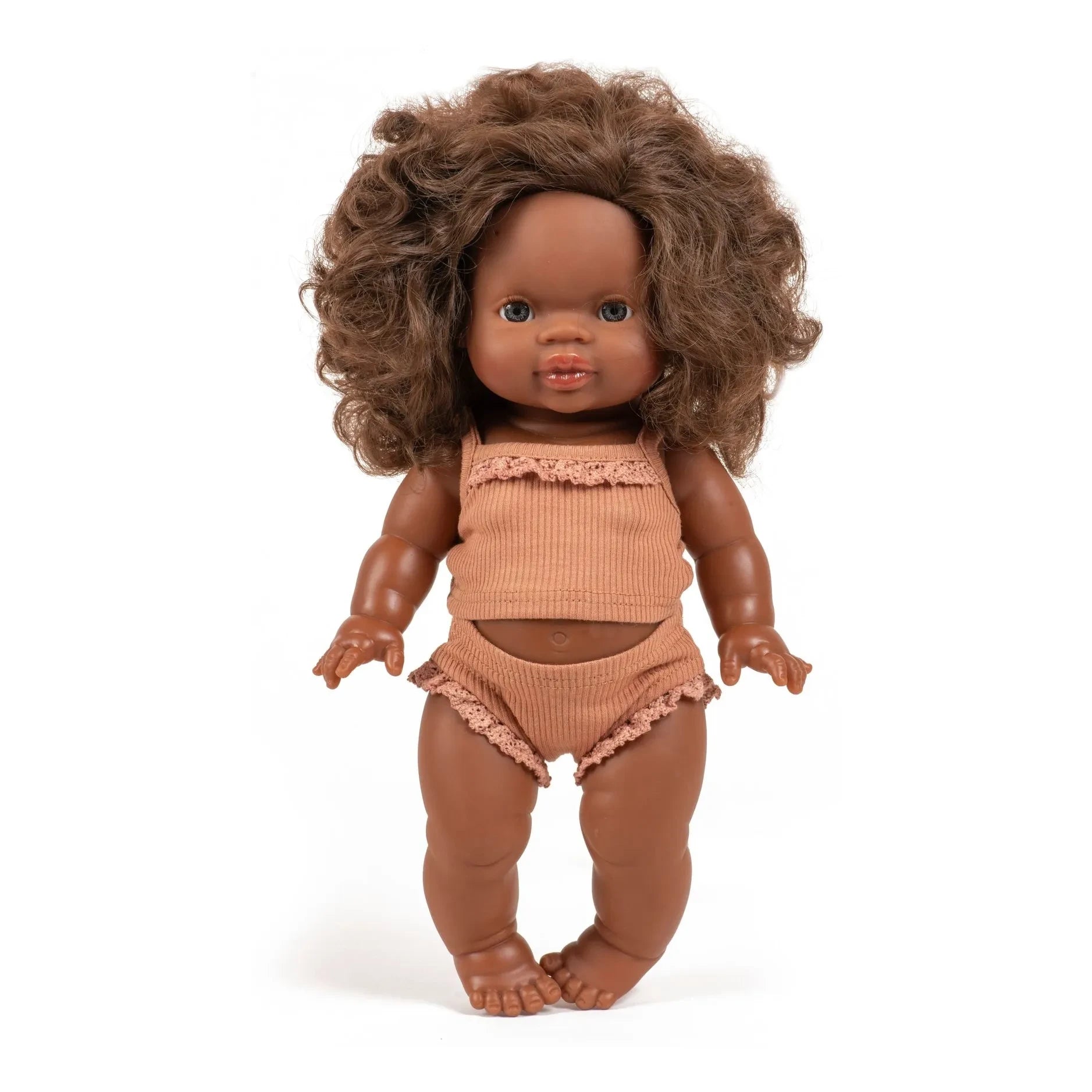 Minikane - Charlie Spielzeugpuppe im Rippstrick-Outfit