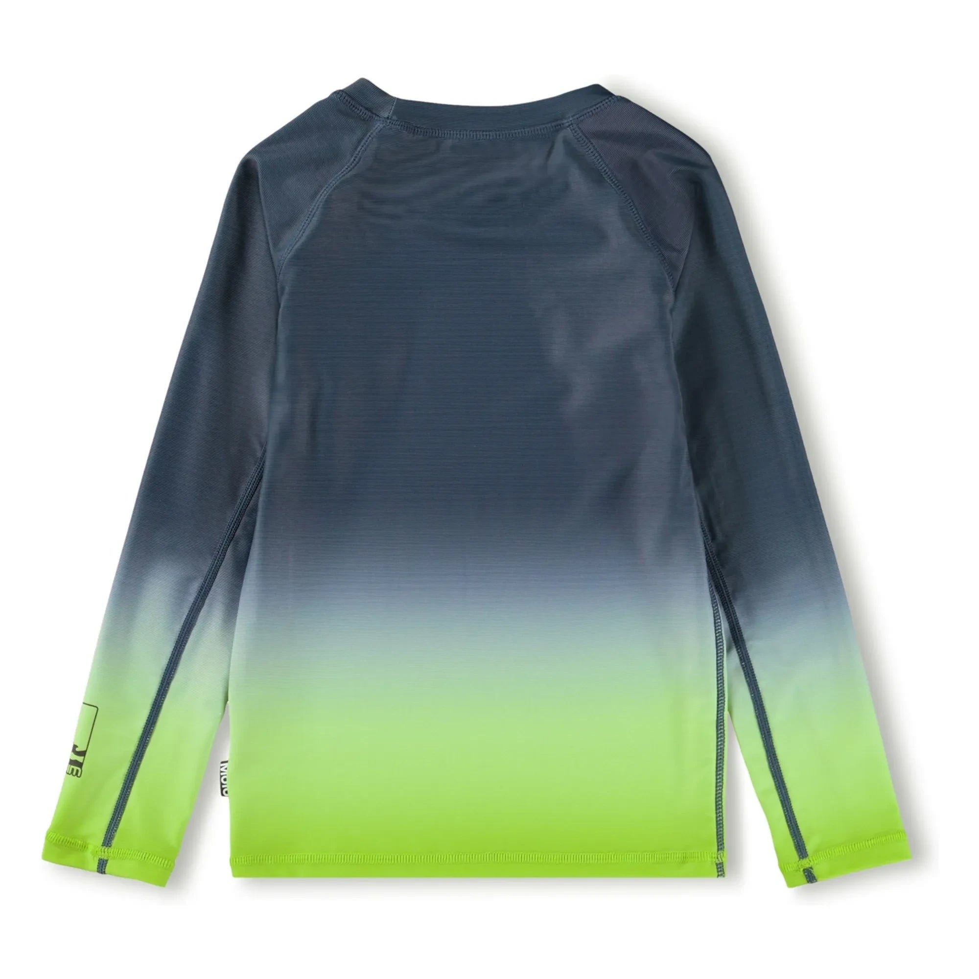 Molo - Neptune LS Anti-UV Gradient T-Shirt aus recycelten Fasern | Neon Grün