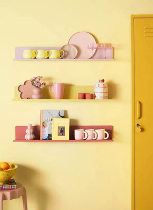 Mustard Made - Ledge Metall Wandregal | Blush