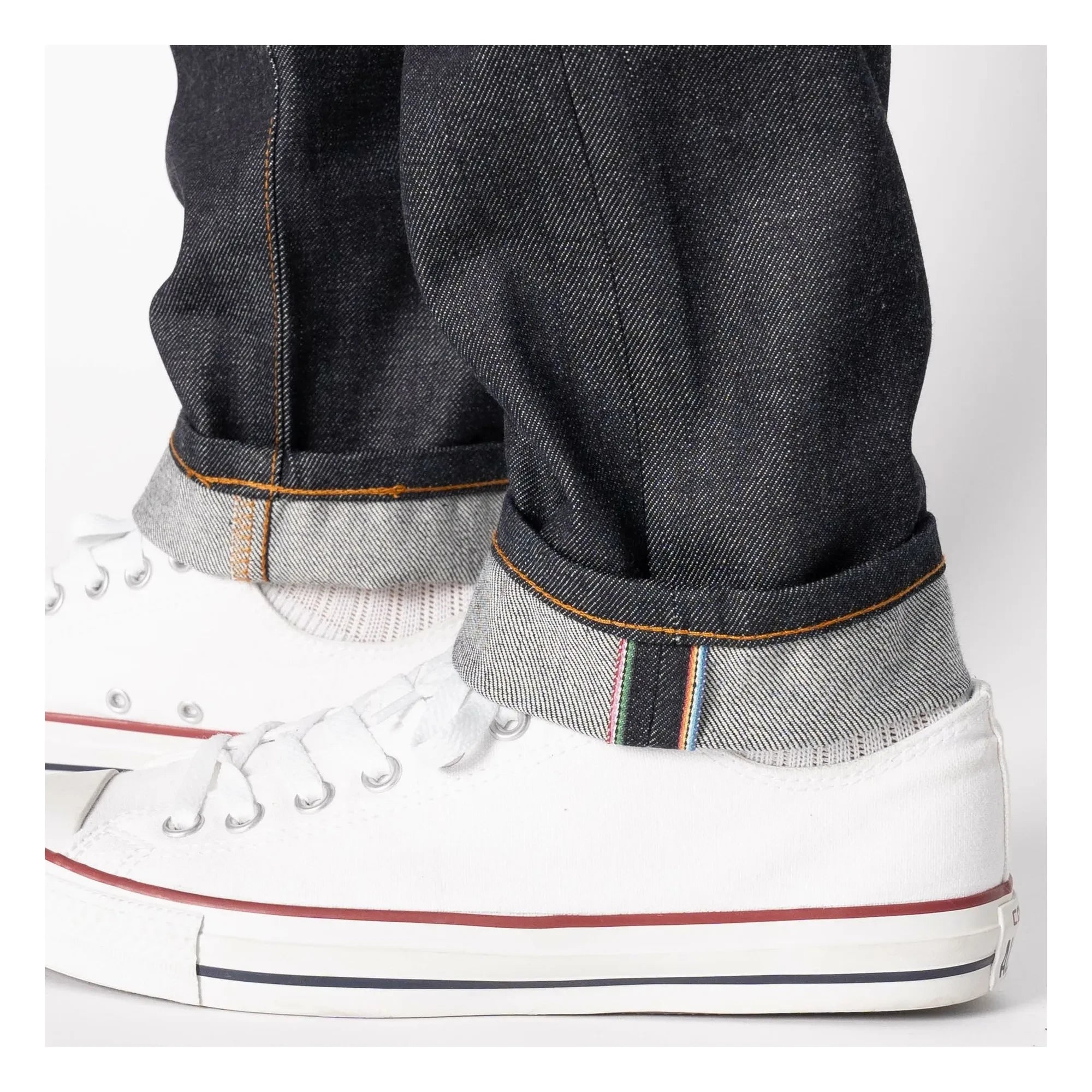 Naked & Famous - Super Guy Dia De Los Muertos Selvedge Jeans | Indigo
