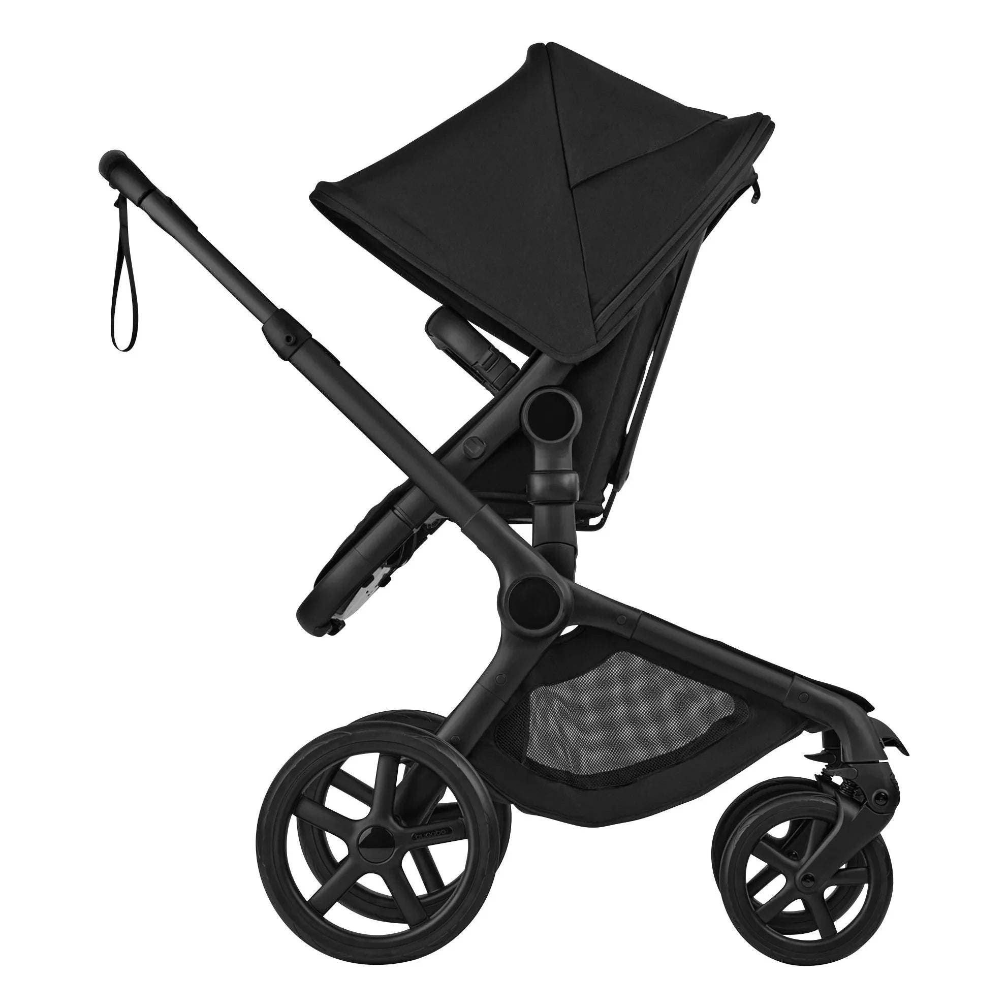 Bugaboo - Bugaboo Fox 5 Renew - Geländegängiger Kinderwagen Komplettgestell Schwarz | Schwarz